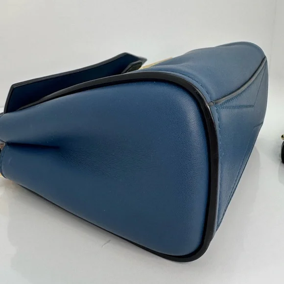 Sold❌Givenchy Blue HOST PICK 🎉and Gold Mini Bag with Structured Design - Picture 10 of 15